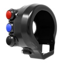 [JPCOAP009RV] Jetprime Throttle Cover with Handlebar Switch for Aprilia RSV4 (Black) - image 2