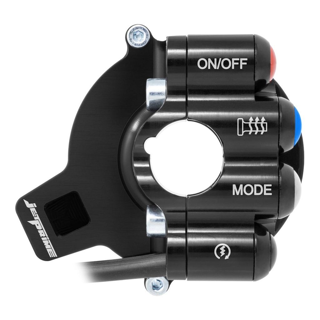 [JPCOBM008] Jetprime Throttle Cover with Handlebar Switch for BMW S 1000 RR (Black) - image 4