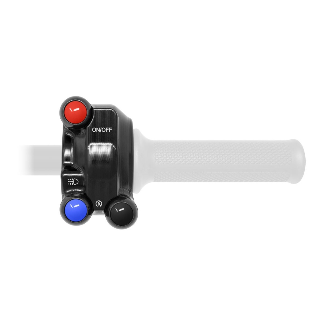 [JPCODU006N-001] Jetprime Throttle Cover with Handlebar Switch for Ducati Hypermotard 698 Mono - image 4