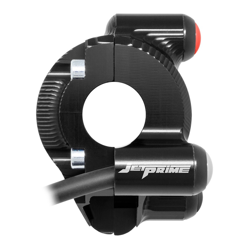 [JPCODU060-004] Jetprime Throttle Cover with Handlebar Switch for Ducati Hypermotard 939 (Black) - image 3