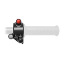 [JPCODU060-004] Jetprime Throttle Cover with Handlebar Switch for Ducati Hypermotard 939 (Black) - image 4