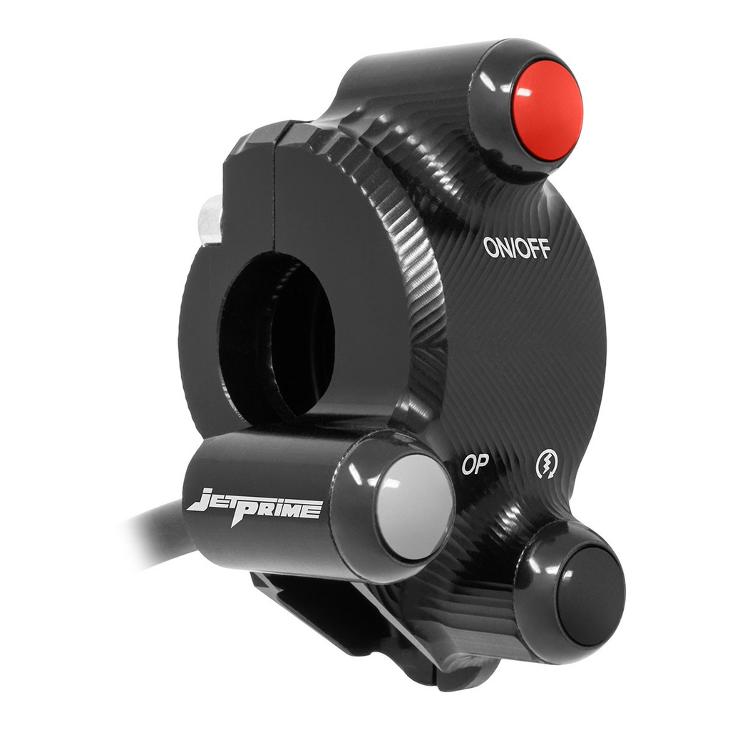 [JPCOMV002-001] Jetprime Throttle Cover with Handlebar Switch for MV Agusta Brutale 675 - image 1