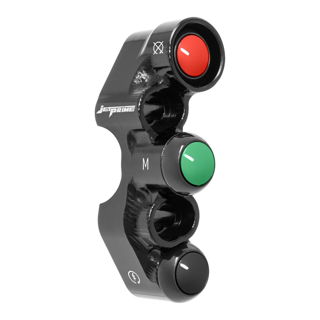 [JPPDBM008-002] Jetprime RHS Handlebar Switch for BMW S 1000 R (Black) - image 2