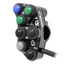 [JPPLS046-003] Jetprime LHS Handlebar Switch for Aprilia Tuono 660 (Black) - image 1