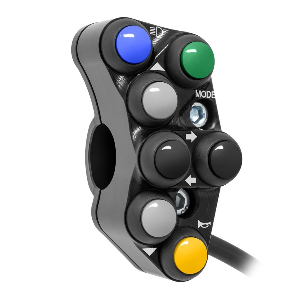 [JPPSAP009-002] Jetprime LHS Handlebar Switch for Aprilia Tuono V4 (Black) - image 2