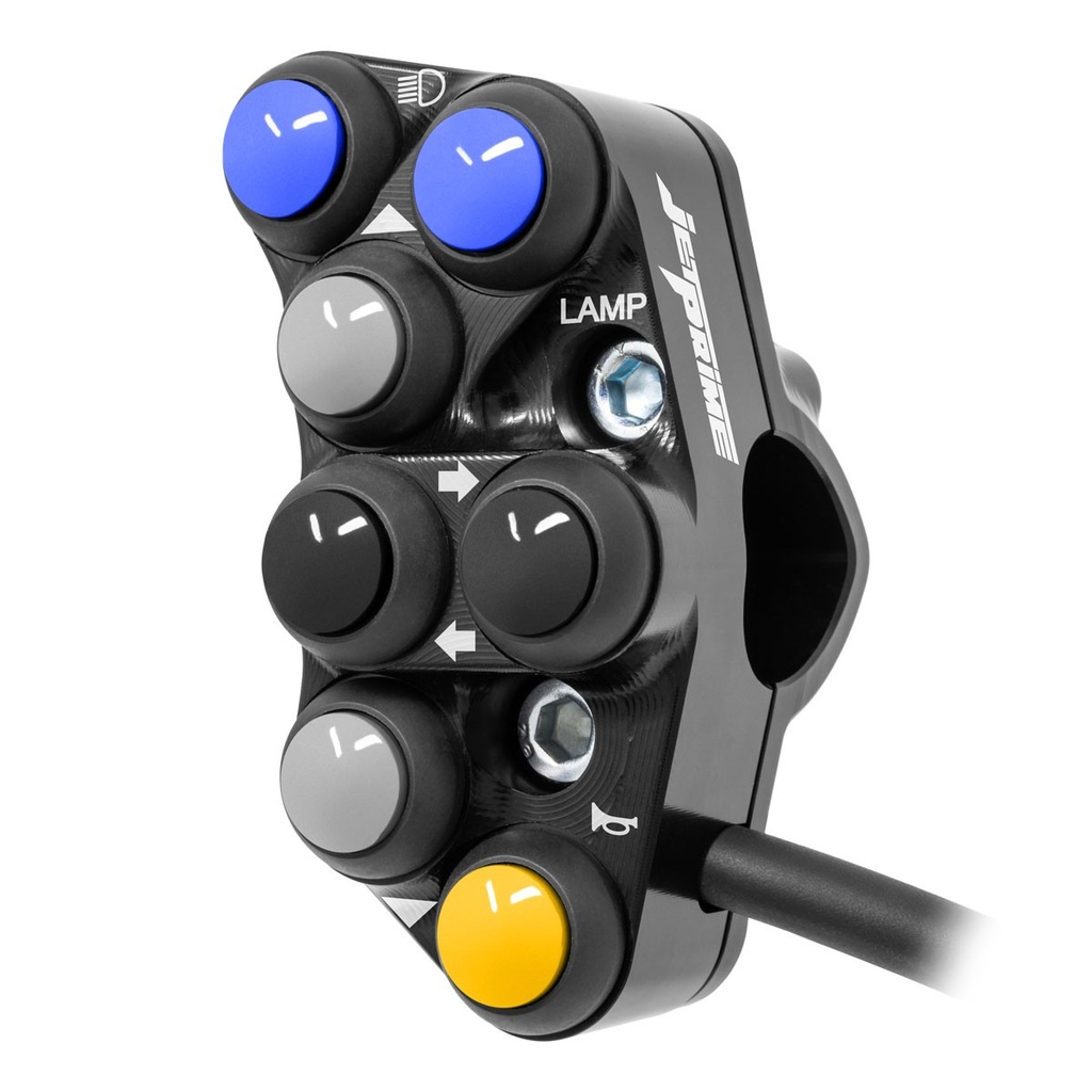 [JPPSDU007-001] Jetprime LHS Handlebar Switch for Ducati 1098 (Black) - image 1
