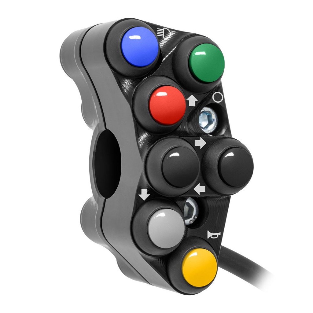 [JPPSDU056-001] Jetprime LHS Handlebar Switch for Ducati Streetfighter V4 (Black) - image 2