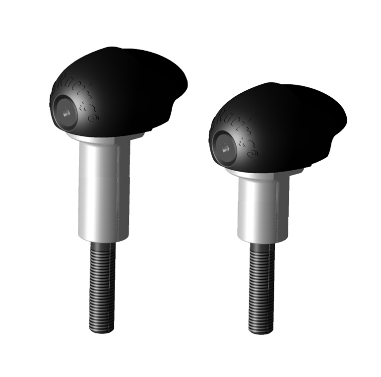 GBRacing Bullet Frame Sliders / Crash Knobs (Street) for Kawasaki Ninja ZX-10R