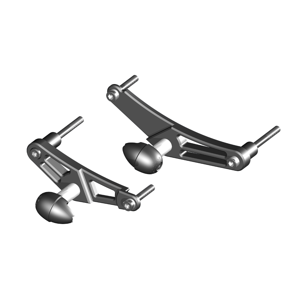 GBRacing Frame Sliders (Street) for Triumph Daytona 675 Street Triple