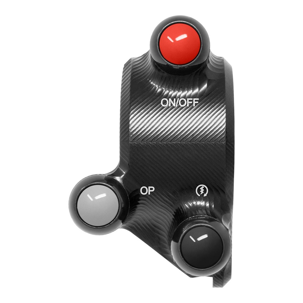 Jetprime Throttle Cover with Handlebar Switch for MV Agusta F3 800