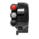 Jetprime Throttle Cover with Handlebar Switch for Aprilia RS660 / Tuono 660