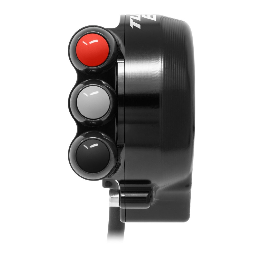 Jetprime Throttle Cover with Handlebar Switch for Aprilia Tuono 660
