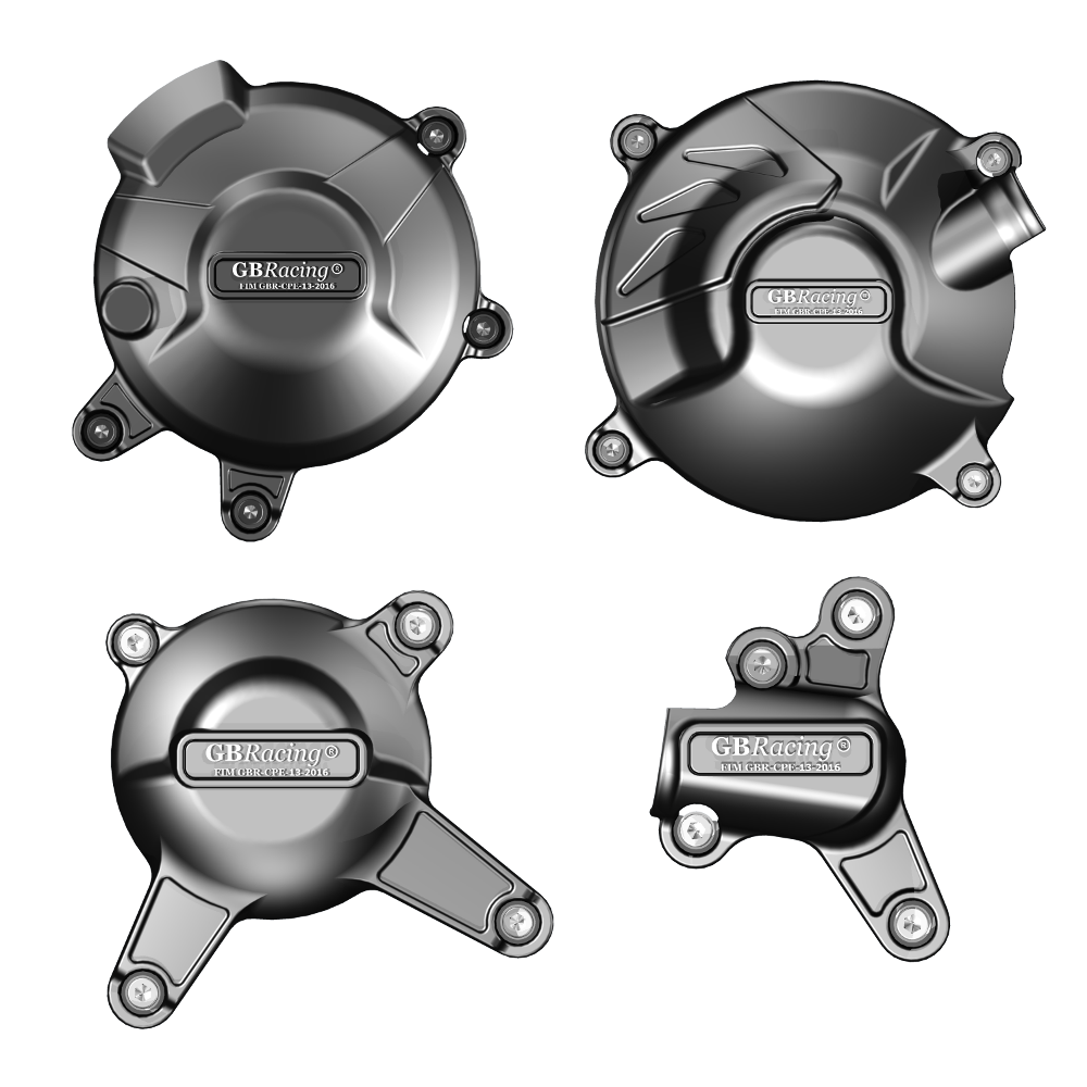 GBRacing Engine Case Cover Set for Yamaha MT-09 XSR900 FZ-09 Tracer