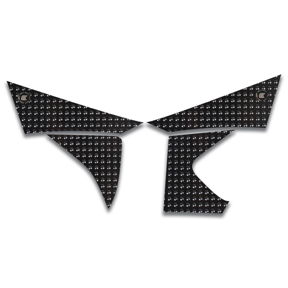 Eazi-Grip EVO Tank Grips for KTM EXC EXC-F SX SX-F SMR, clear or black